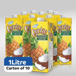 Chi Exotic Pineapple & Coconut Nectar – 1Ltr ( X 10)